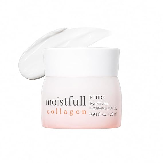 ETUDE Moistfull Collagen Korean Eye Cream, Hydrating, 0.94 fl oz