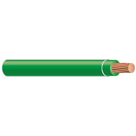 Southwire 22968252 SimpullTM Thhn or Thwn-2 Standard Wire, 12 Gauge, 100' per Roll, Green