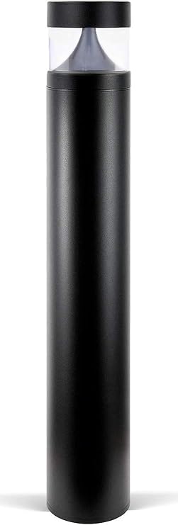 LED Bollard Landscape Lights 38" 20W 5000K 120V-277V Commercial/Residential Modern Ballard Lighting Fixture for Garden, Pathway, Driveway Electric Light. ETL Listed.