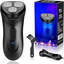 Electric Razor for Men,2025 Waterproof Wet Dry Rechargeable Cordless Shavers for Men,Portable Face Shaver,Electric Razor for Boyfriend Husbands Fathers