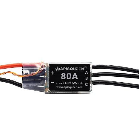 12-50.4V 80A ESC Bi-directional/Un-directional Control,Supports USB Paramter Quick Adjustment Board,Used for Thruster