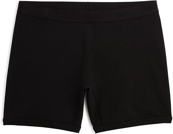 TomboyX No Fly Boxer Briefs Underwear With Flat Front for Women, 6 Inseam, Cotton Blend, Gender Neutral Boy Shorts Panties