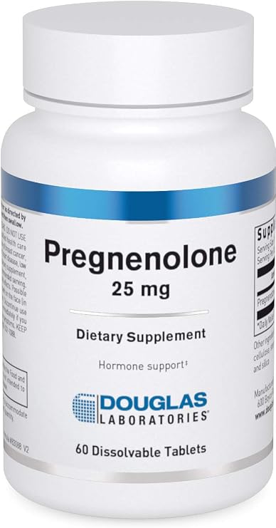 Douglas Laboratories Pregnenolone (25 mg), 60 Tablets