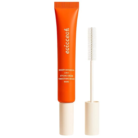 Cactus Fruit 3-In-1 Hair Styling Cream, Flyaway Frizz Control Taming Wand