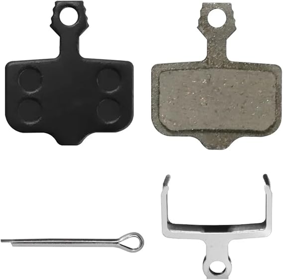 Electric Scooter Parts Metal Disc Brake Pad Compatible with Teverun Fighter 11/11+ Compatible with Teverun Fighter Blade GT+ Electric ScooterBrake Pads(Semi Metal 1 Pair)