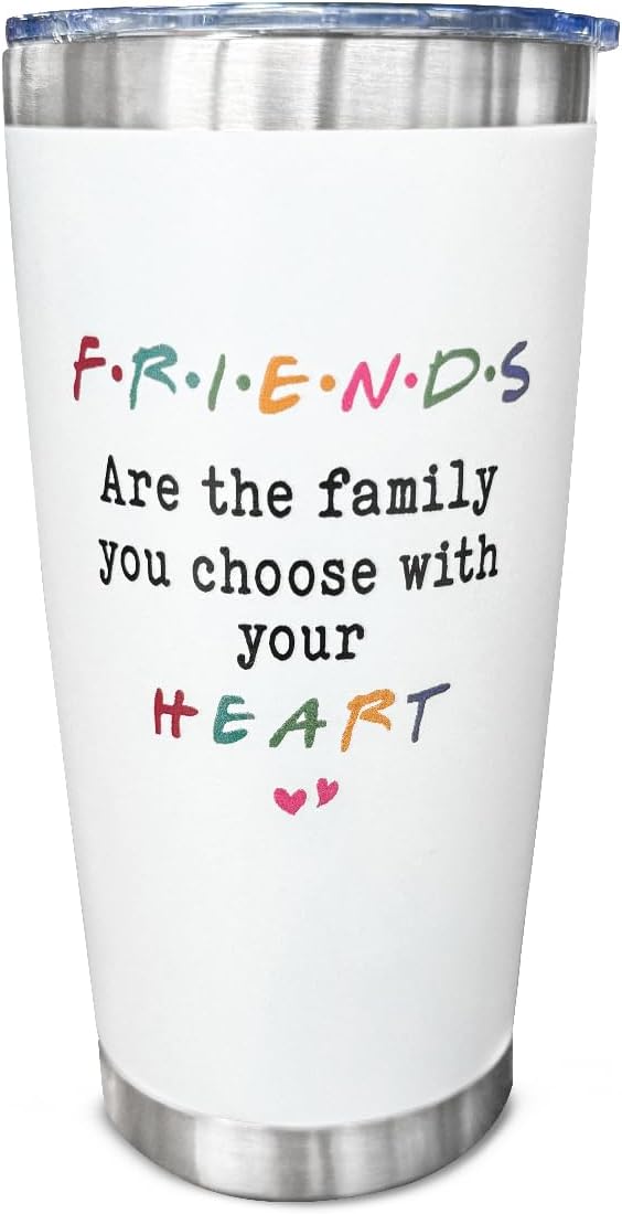 Friendship Gifts for Women Friends, 20 oz Stainless Steel Tumbler