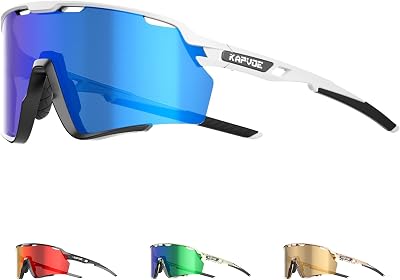 KAPVOE Photochromic Cycling Glasses Men Women Clear Mountain Bike Sunglasses MTB Bicycle Riding Sports Triathlon - K170