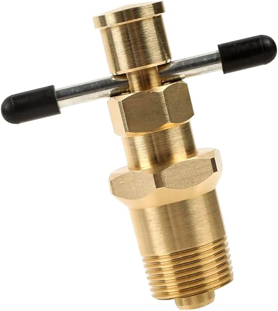 BELEY 1/2 Inch & 3/4 Inch Olive Remover Puller Tool Removal Tool Solid Brass Copper Pipes Fitting Compression Fittings Thread Tool Puller Metric Handle Nut