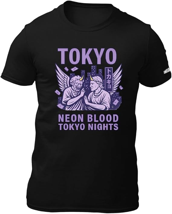 SNELOS Urban Angels City Series T-Shirt Berlin, LA, NYC | Vintage Streetwear Tee for Sneakerheads & Hip-Hop Culture