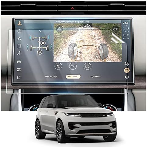 for 2023 Range Rover Screen Protector for 2023 Range Rover 13.1-in Touchscreen Land Rover Range Rover 2023 Accessories 2PCS TPU Plastic GPS Navigation Films Compatible with 2023 Range Rover Sport