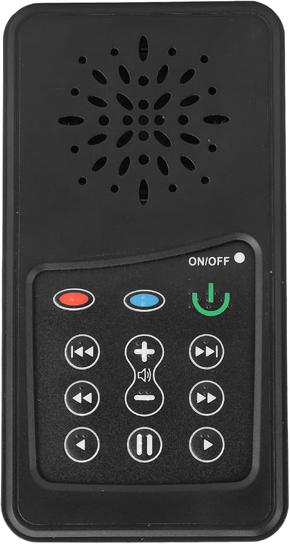 Electronic Holy Bible Audio Player, Multilingual Audio Bible KJV Player Rechargeable Talking Audio Bible Player Smart Memory Reading Function (French Version A B English KJV 288 Hymns)