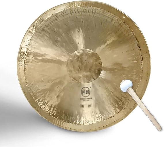 Chinese Percussion Instrument Copper Gong, Authentic gong Mini gong Small gong desktop gong(35cm)