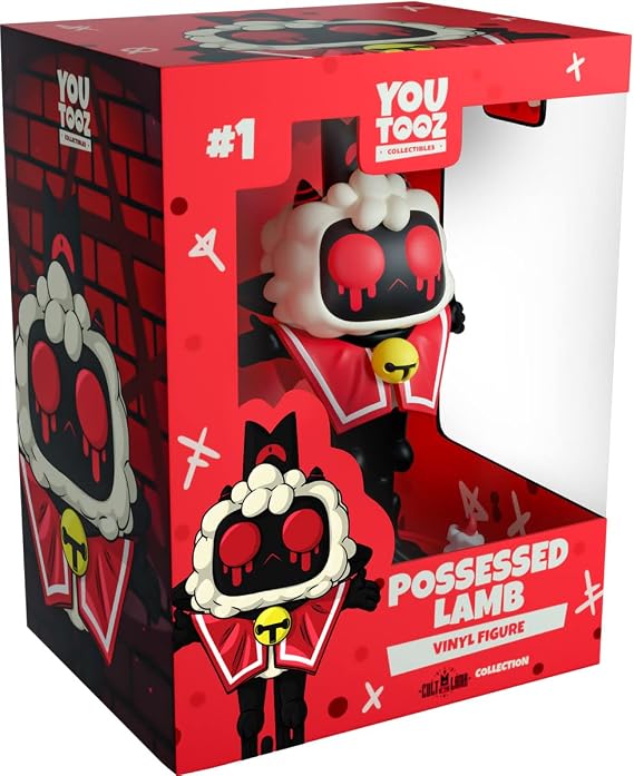 Youtooz Cult of the Lamb Possessed 5.4" Vinyl Figure, Collectible Possessed Figure from Cult of the Lamb Collection