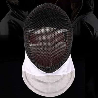Fencing Gear,Fencing Masks,Fencing Helmet,Epee Mask 700N, Fencing Helmet with Removable Liner, Fencing Protection, Equipment Training Accessories Face ProtectionGray,Small