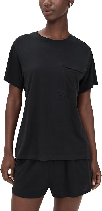Lunya Women's Pima Tee Short Set