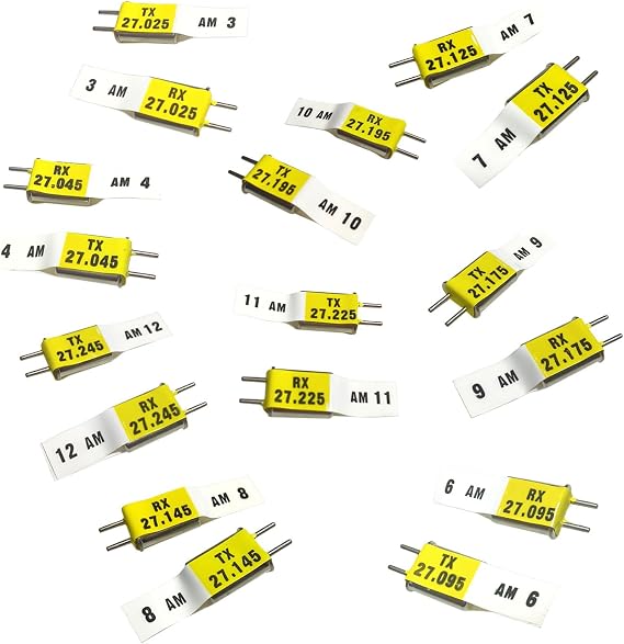 HBX Part E122 Crystals AM 27MHz TX & RX for Haiboxing RC Scale Buggy Car Off-Road Truck (1 Pair)