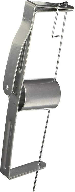 Edward Tools Drywall Tape Holder - Heavy duty powder coated steel prevents rusting - Holds up to 500 feet of tape - Fast loading retaining pin drywall reel lift - Easy use belt clip