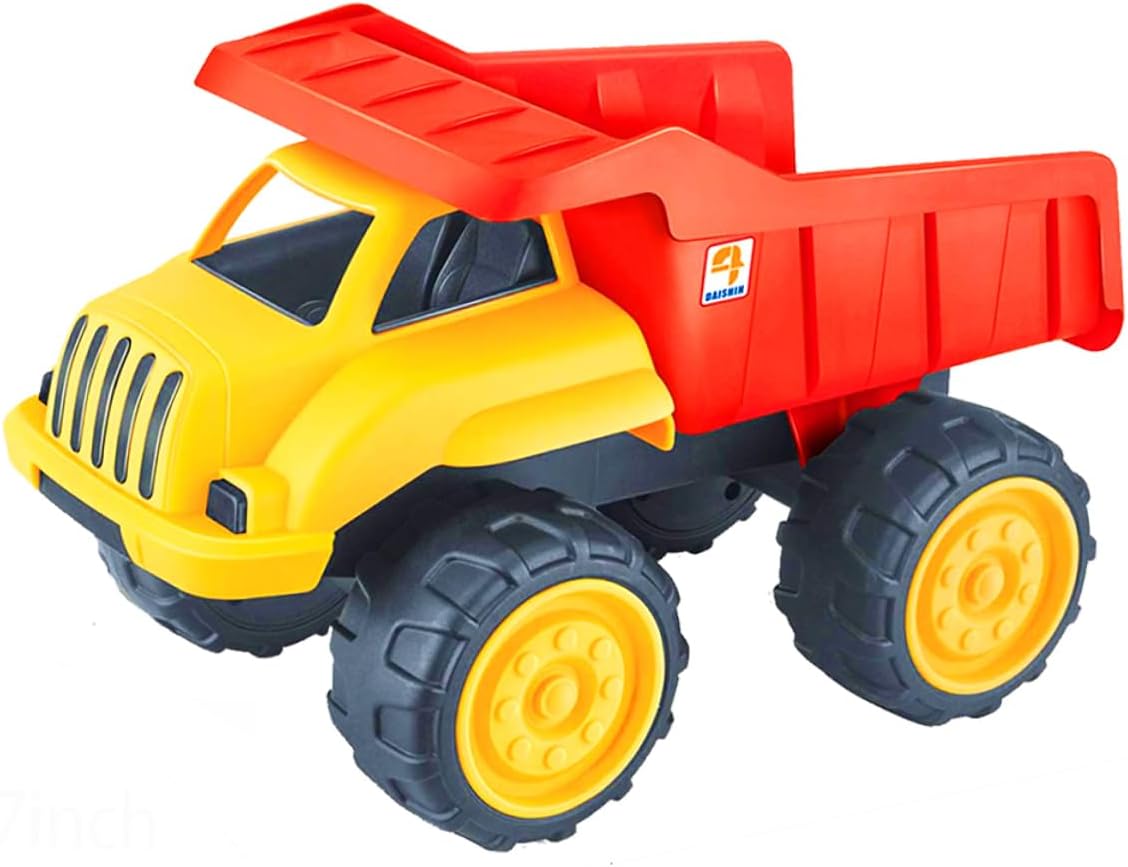 ERINGOGO Beach Toys Car Children Beach Toys Kids Toys Pull Back Vehicle Toy Tough Truck Dump Truck Sand Toy Truck Construction Vehicle Truck Dump