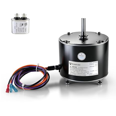 B13400251S B13400251 Condenser Fan Motor 1/6 HP 208-230V 1075 RPM Fan Motor | Replaces for Goodman Amana Janitrol B13400251 Genteq 3S012 5KCP39BGY926S 5KCP39BGP870S F48A90A76, KA55HXEEA-711, Dayton 6DLL4