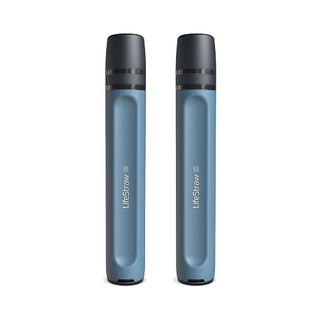 LifeStraw Peak Series - Personal Water Filter Straws, Backup Filtration