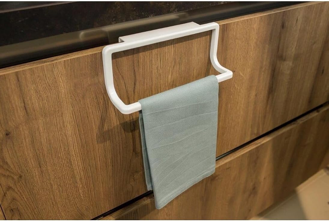Kitchen Bathroom Towel Hanger-white