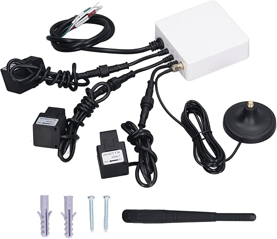 3 Phase Smart Power Meter WiFi Home Energy Monitor 100240V with 3pcs 80A Sensor power monitor smart water meter