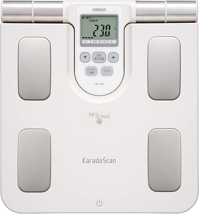 Omron HBF-904 Body Composition Monitor, Body Scan