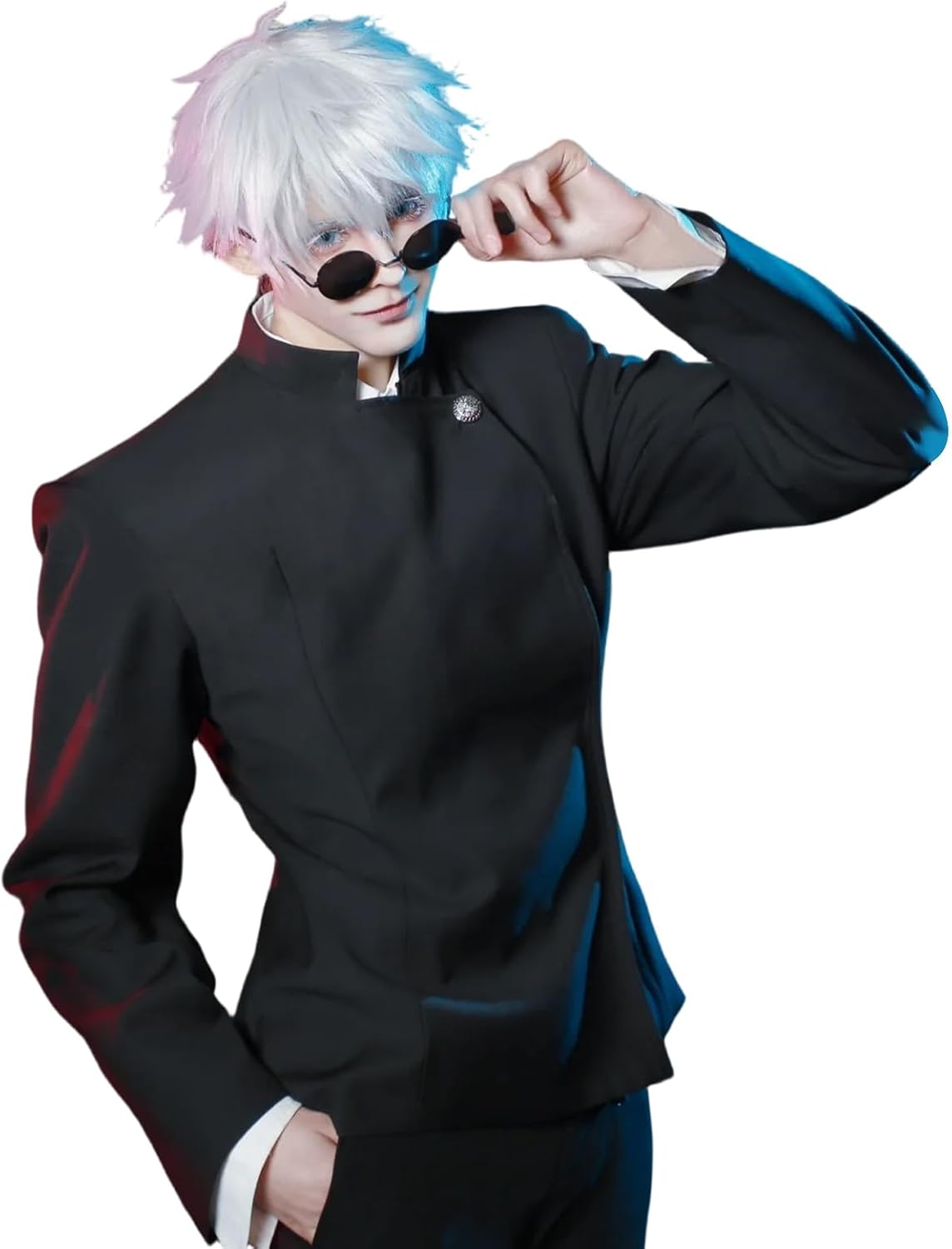 Kamiawase Goods Anime Cosplay Wig Included, Satoru Gojo, Nobara Kugisaki, Megumi Fushiguro, Yuji Itadori, Maki Zenin Cosplay Costume, Full Set, Adult Costume, Cultural Festival