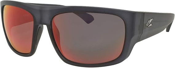 Kaenon Men's Burnet Full Coverage Polarized Sunglasses, Matte Tortoise