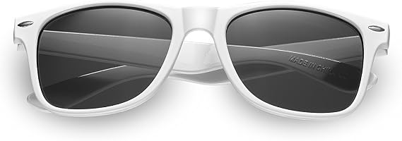 White Retro Sunglasses Fashion Style Frame Sunglasses Party Favors For Women Men Adults Kids Better Quality UV Protection