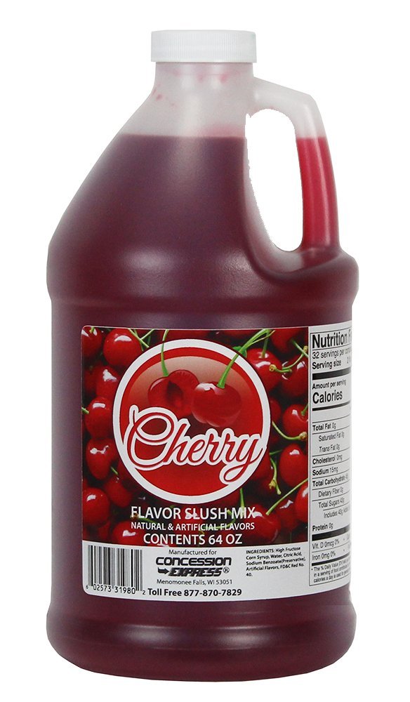 Concession Express Slush Syrup Cherry