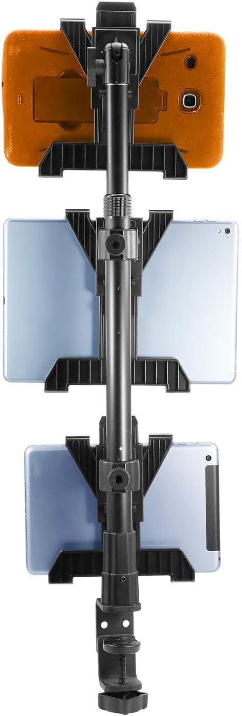 iBOLT TabDock Tower Triple Tablet Clamp Mount 7-10" for POS & Delivery Apps