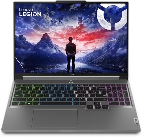Lenovo 2025 Gaming Laptop | Legion 5 | Intel 16-Core i7-14650HX | NVIDIA GeForce RTX 4070 | 32GB DDR5 | 2TB SSD | 16" 2560x1600 165Hz IPS | Win11 Pro - Wi-Fi 6E - BT 5.2 - RGB Backlit KB - Grey