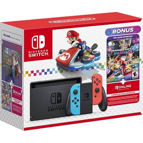Nintendo SwitchTM - Mario KartTM 8 Deluxe Bundle