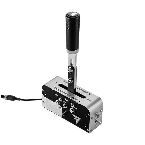 Thrustmaster TSS Handbrake Progressive Handbremse und Sequentielle Schaltung Für PC/PS5/PS4/Xbox Series X|S/Xbox One 2 verschiedene Modi für Rallye/GT geeignet für Thrustmaster-Lenkräder progressiv Aluminium- & Stahlstruktur Hall-Effekt