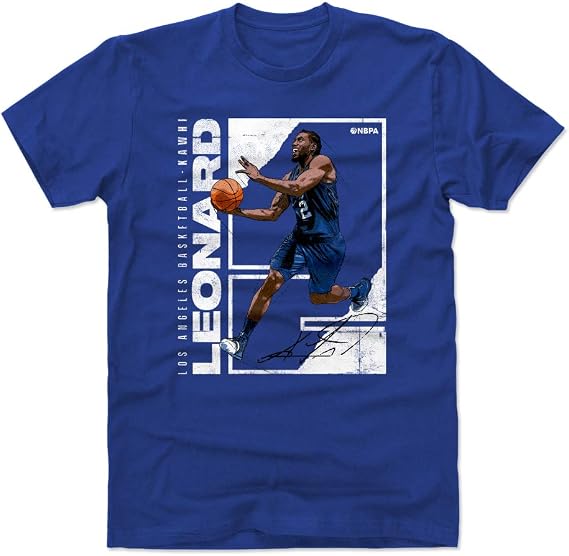 500 LEVEL Kawhi Leonard Stretch Los Angeles Clippers Shirt