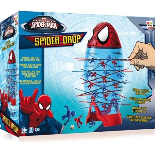 Marvel Spiderman Spider-Drop Game Kerplunk Super Heroes