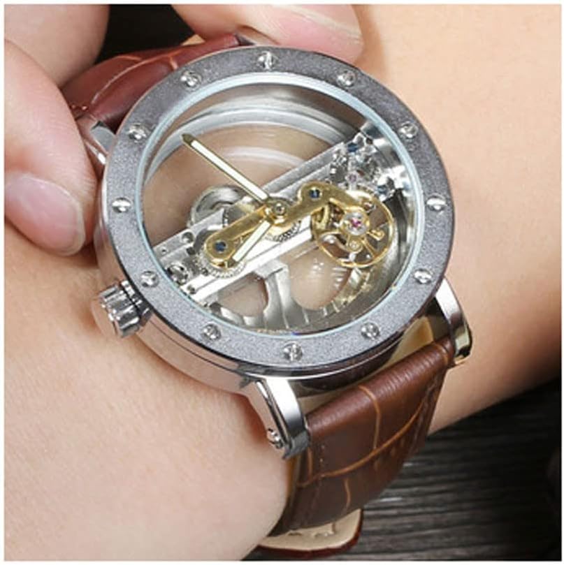 Watches Men Watches Women Orient Wristwatches Wristwatches Cheap Business Watches Watches Skeleton Mechanical Watch Luxury Stainless Steel Watch,Luminous Dial,Water Resistant to 30M