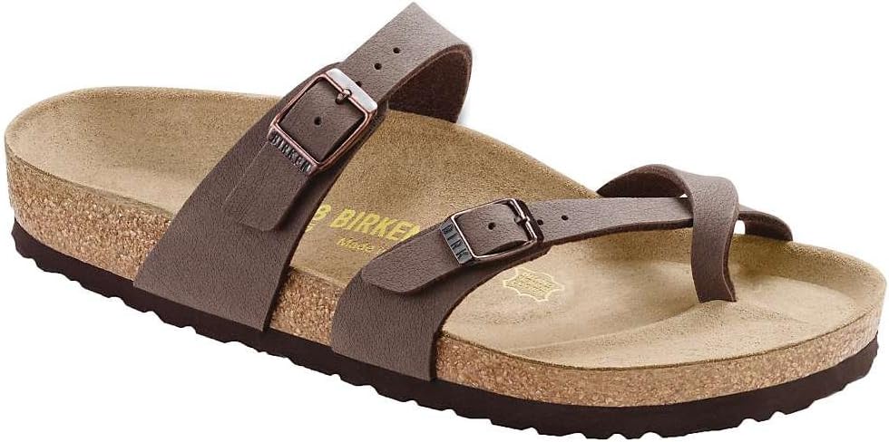 Birkenstock Mayari - Birko-FlorTM & BirkibucTM Mocha Birkibuc EU 39 (US Women's 8-8.5) Regular