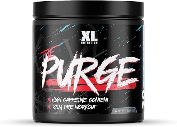 The Purge Pre Workout 225g Blue Razz Slush High Caffeine