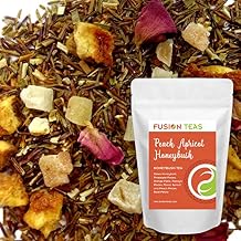 Peach Apricot - Loose Leaf Honeybush Herbal Tea - Fusion Teas 4oz Pouch
