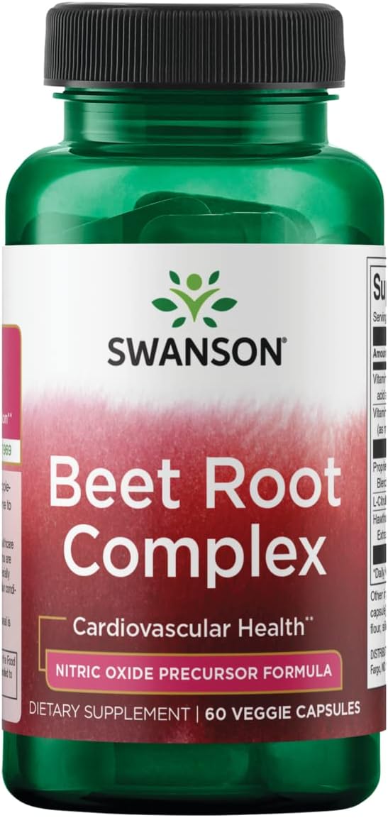 Swanson Ultra Beet Root Nitric Oxide Complex, 60 Veg Caps