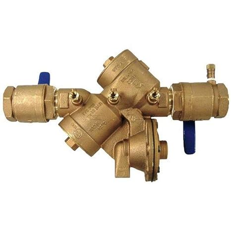 Zurn Wilkins 1-1/2" 975XL2 Reduced Pressure Principle Backflow Preventer with strainer