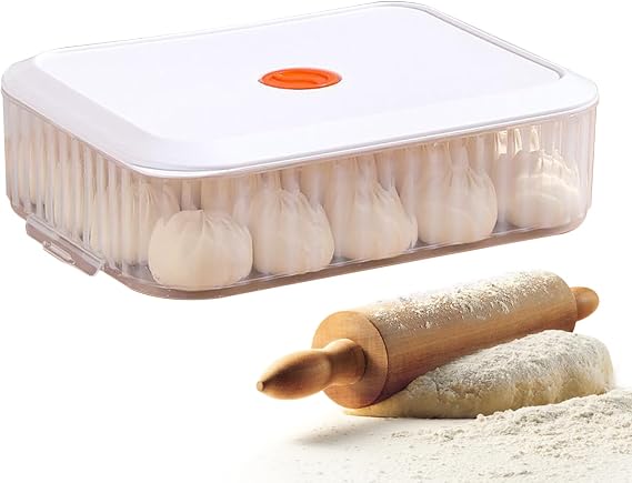 Pizza Proofing Box, Fermentation Container with Lid, Stackable Proofing Box for Kitchen, Baking, Restaurant, Dough, Camping, Bread