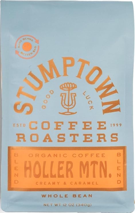 STUMPTOWN COFFEE ROASTERS, Whole Bean Medium Roast, Holler Mountain 12 Oz