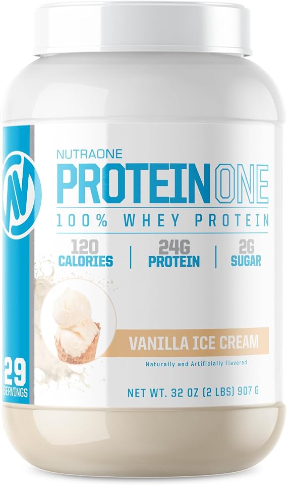 NutraOne ProteinOne Vanilla Ice Cream - 2lbs