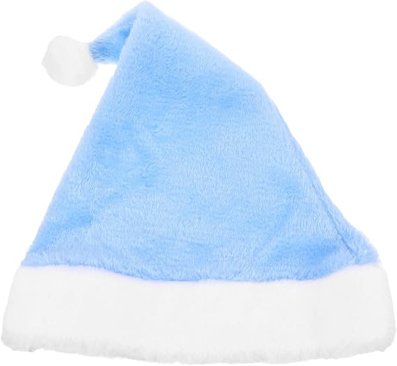 KESYOO Santa Hat Christmas Hat for Adult Elf Costume Party Soft Cloth Santa Claus for Christmas Decorations