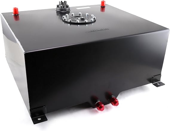 Speedmaster 1-130-014 20 Gallon / 80 Litre Black Aluminum Fuel Cell w/Sending Unit