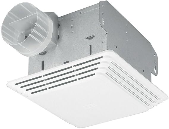 Broan 684 Ceiling Mount Ventilation Fan, 80 CFM 2.5-Sones