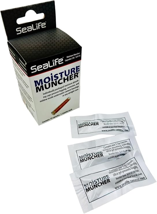 Sealife Moisture Muncher Capsules for SportDiver Underwater Housing for Smartphones (Orange)
